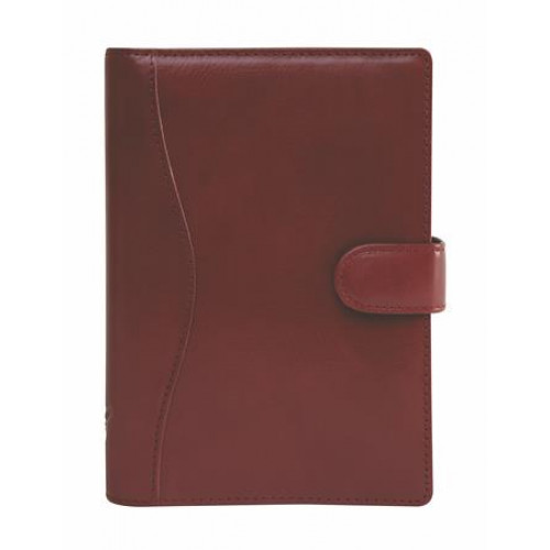 Saturnus Kalendárium gyűrűs betétlapokkal L marhabőr 212 bordó