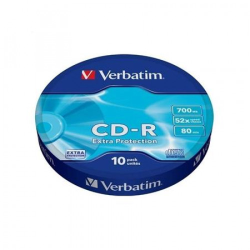 Verbatim CD-R lemez 700MB 52x zsugor csomagolás DataLife
