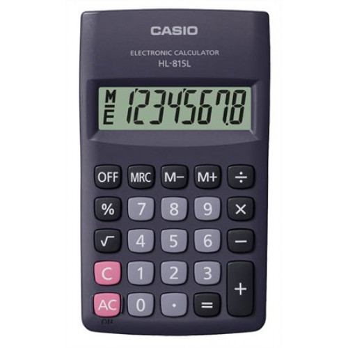 Casio Zsebszámológép 8 számjegy HL-815