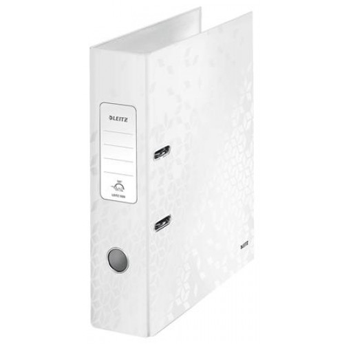 Leitz Iratrendező 80mm A4 karton 180 Wow fehér