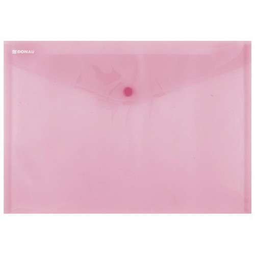 Donau Irattartó tasak A4 PP patentos piros