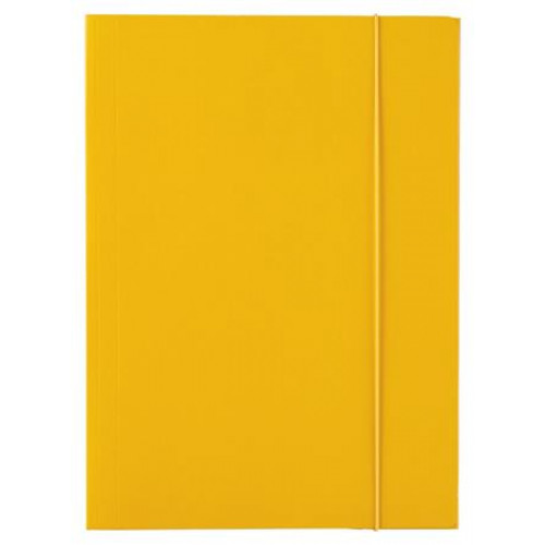 Esselte Gumis mappa 15mm karton A4 Economy sárga