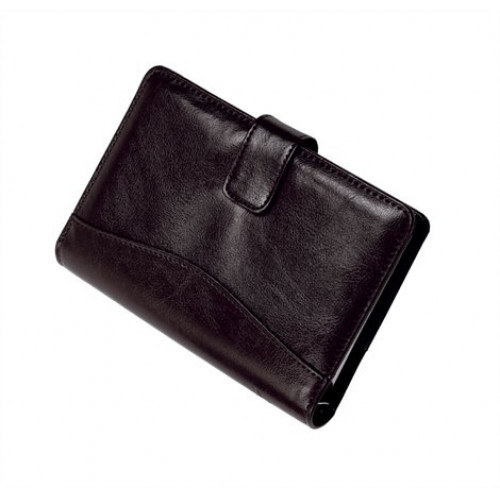 Saturnus Kalendárium gyűrűs betétlapokkal L fényes műbőr 231 fekete