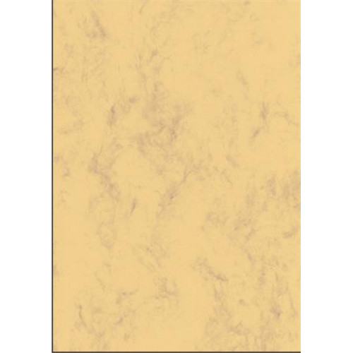 Sigel Előnyomott papír kétoldalas A4 200g homokbarna márványos