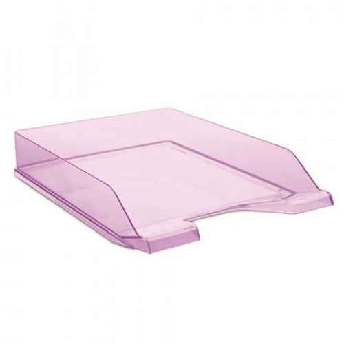 Donau Irattálca műanyag áttetsző lila