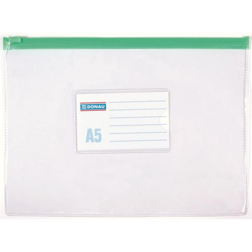 Donau Irattartó tasak A5 PVC simítózáras