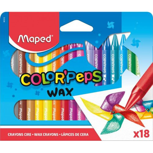 Maped Zsírkréta Color Peps Wax 18 különböző szín