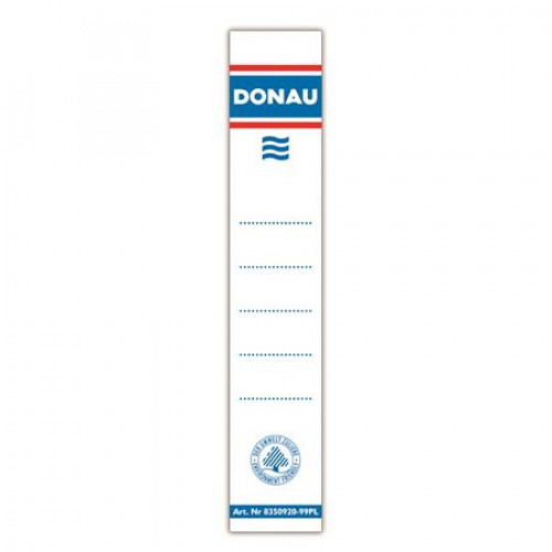 Donau Cserecímke iratrendezőhöz öntapadó 33x153mm fehér