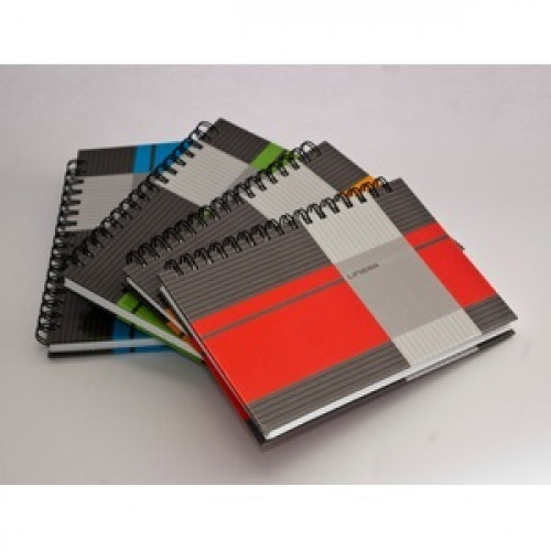 Marker Spirálfüzet A6 vonalas 80lap keményfedelű