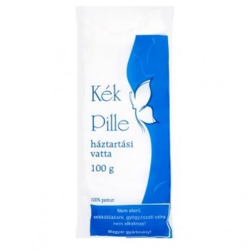 Kék Pille Vatta 100 pamut 100gr