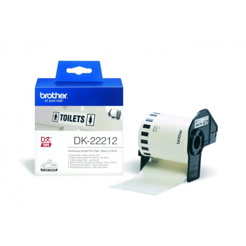 Brother Feliratozógép filmszalag 62mmx 15,24m fehér