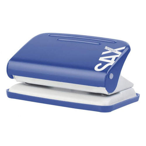 Sax Lyukasztó kétlyukú 12lap Design 218 kék