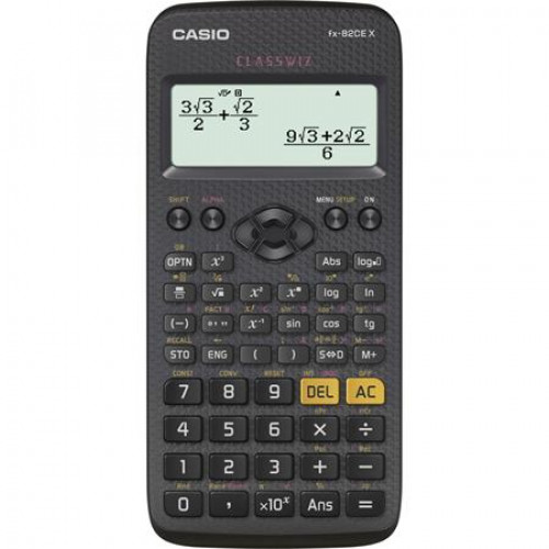 Casio Számológép tudományos 274 funkció FX-82 CE X