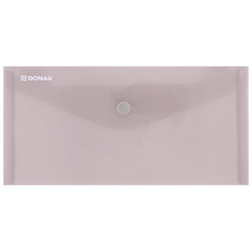Donau Irattartó tasak 220x110x0,18 DL PP patentos szürke