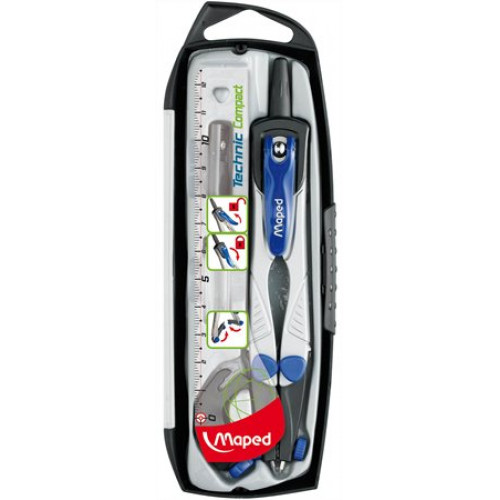 Maped Körző készlet 4 darabos Technic Compact