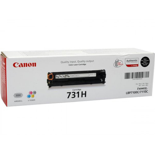 Canon CRG-731H Lézertoner MF 8230 nyomtatóhoz fekete 2,4k