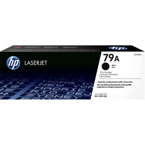 HP CF279A Lézertoner LaserJet M12 M26 nyomtatókhoz 79A fekete 1k
