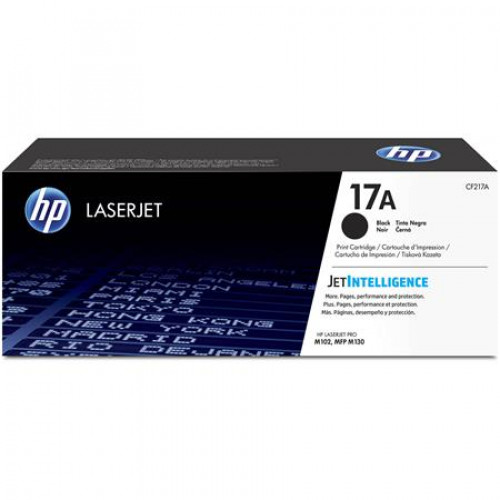 HP CF217A Lézertoner LaserJet M102 M130 nyomtatókhoz 17 fekete 1,6k