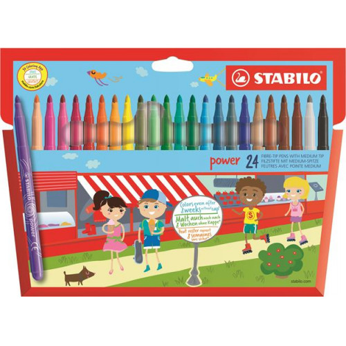 Stabilo Filctoll készlet 2mm Power 24 különböző szín