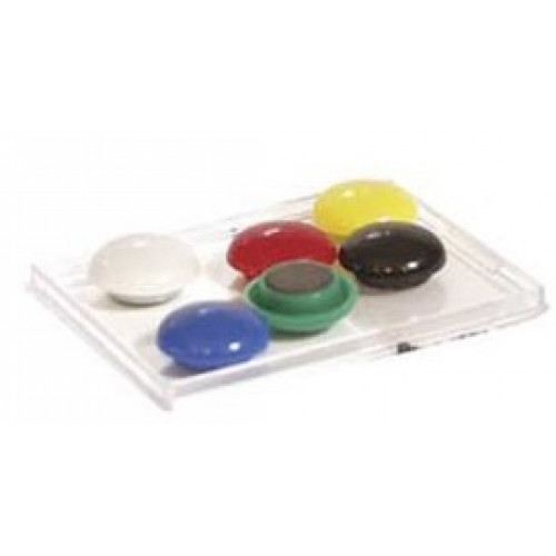 Office Point Mágneskorong 30mm 5db vegyes