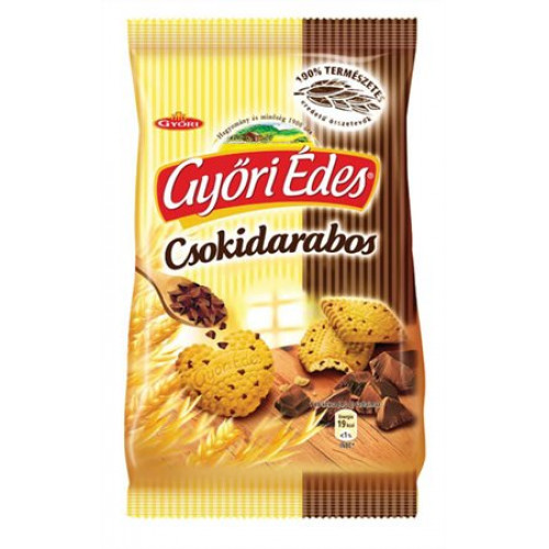 Győri Keksz 150g édes csokidarabos