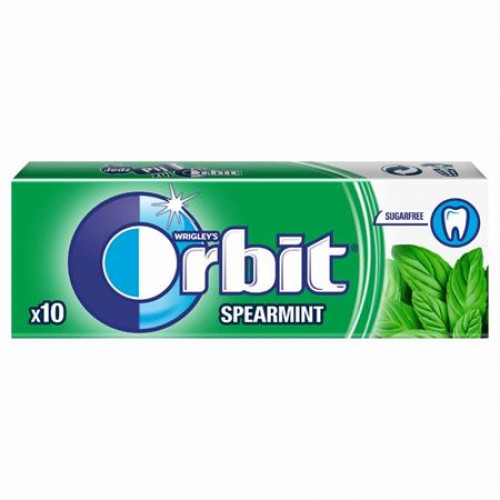 Orbit Rágó 14 g Spearmint drazsé