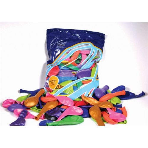 Léggömb 26cm vegyes szín