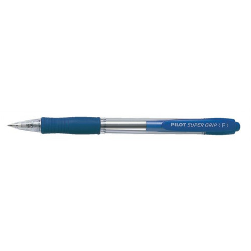 Pilot Golyóstoll 0,27mm nyomógombos Super Grip kék
