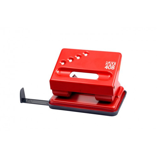 Sax Lyukasztó kétlyukú 30lap 408 piros