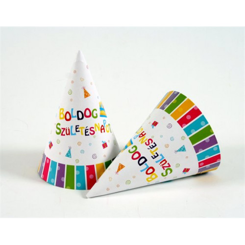 Csákó papír Boldog születésnapot