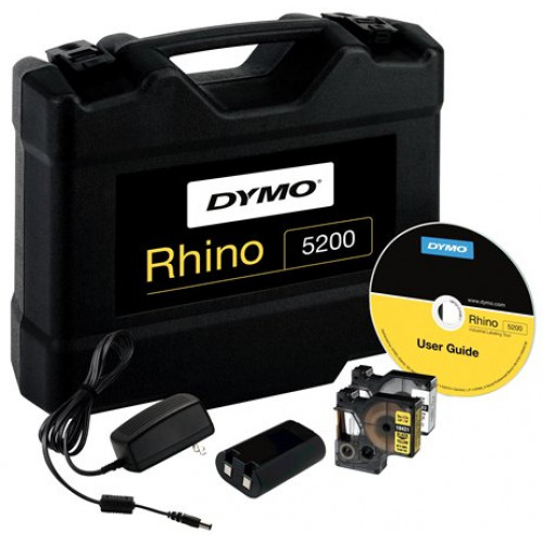 Dymo Elektromos feliratozógép Rhino 5200 készlet táskában