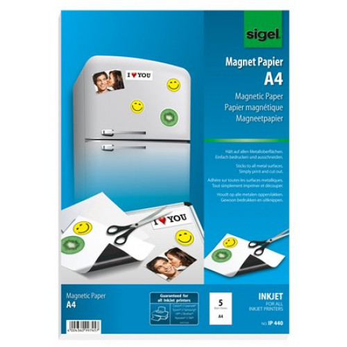 Sigel Mágneses papír A4