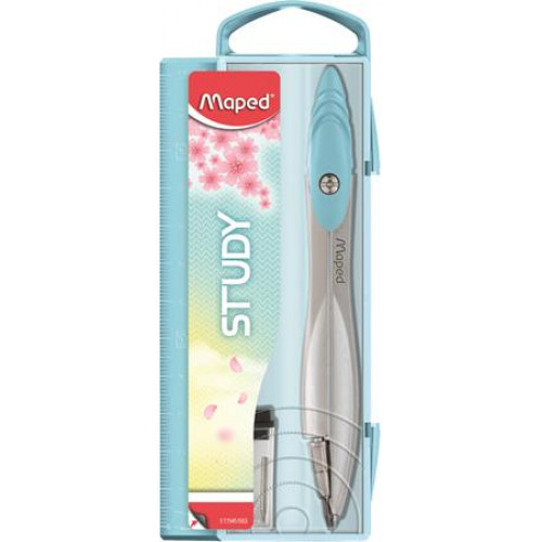 Maped Körző heggyel Study Collector fekete-ezüst/arany