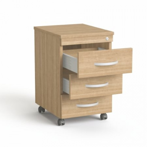 Mayah Görgős konténer 3 fiókos Freedom SV-18 kőris