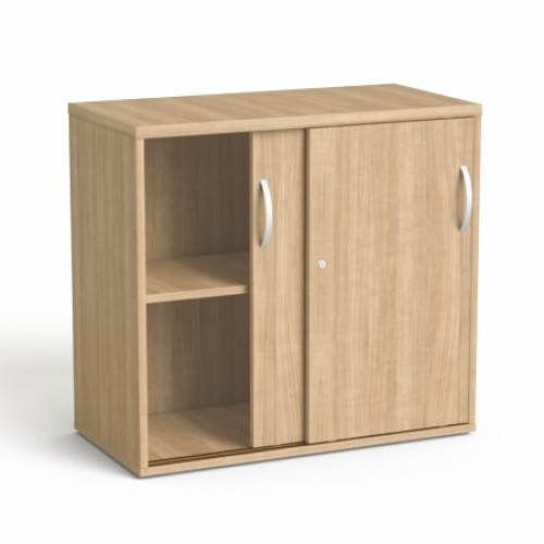 Mayah Szekrény asztalmagas tolóajtós polcos Freedom SV-16 kőris