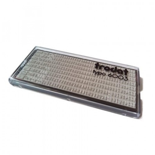 Trodat Betűkészlet 6003