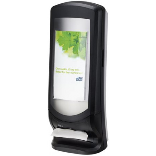 Tork Szalvéta adagoló N4 rendszer 622x235x235mm állvány Xpressnap fekete (272211)