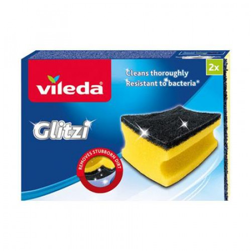 Vileda Súrolószivacs 2db antibakteriális Glitzi