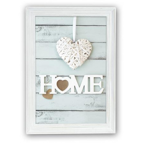 Képkeret 10x15cm Vintage fehér