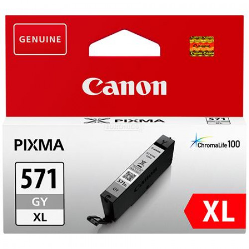 Canon CLI-571GXL Tintapatron Pixma MG5750 6850 7750 nyomtatókhoz szürke 11ml