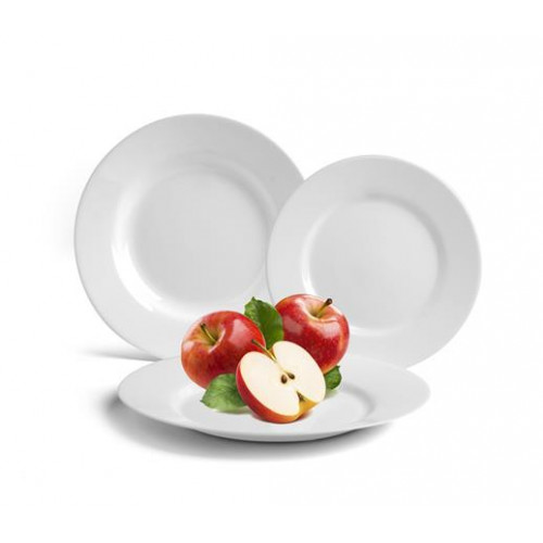 GastroLine Mélytányér 22cm porcelán fehér 24 db-os szett