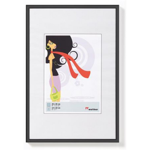 Képkeret műanyag 20x30cm New Lifestyle fekete