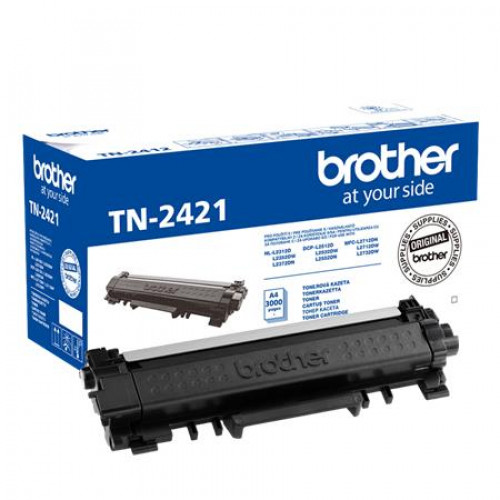 Brother TN2421 Lézertoner MFC-L2712DN MFCL2712DW MFCL2732DW fekete 3k