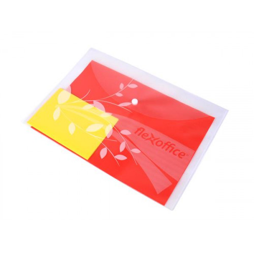 Flexoffice Irattartó tasak A4 PP patentos 120 mikron FO-CBF02 vegyes színek