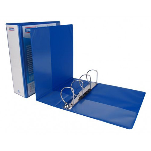 Donau Gyűrűs könyv panorámás 4 gyűrű D alakú 50mm A4 PP kék