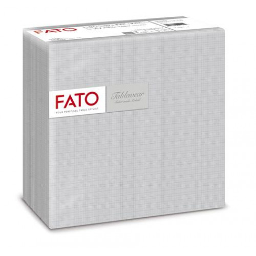 Fato Szalvéta 1/4 hajtogatott 40x40cm Airlaid Shade ezüst