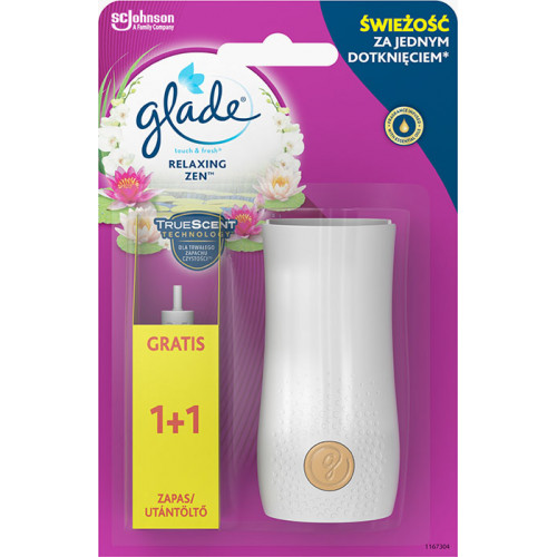Glade Illatosító készülék Touch&Fresh Relaxing Zen
