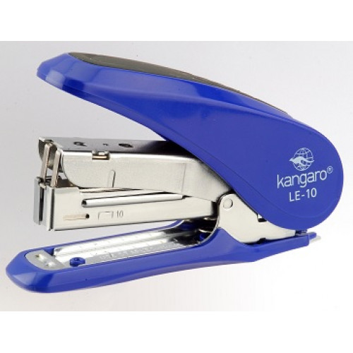 Kangaro Tűzőgép No.10 20lap műanyag könnyű tűzés LE10 kék