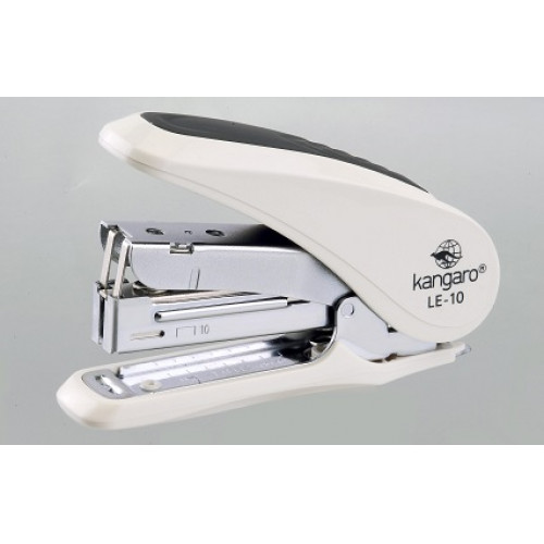 Kangaro Tűzőgép No.10 20lap műanyag könnyű tűzés LE10 csontfehér