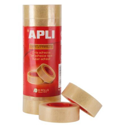 Apli Ragasztószalag 19mmx33m Transparent átlátszó